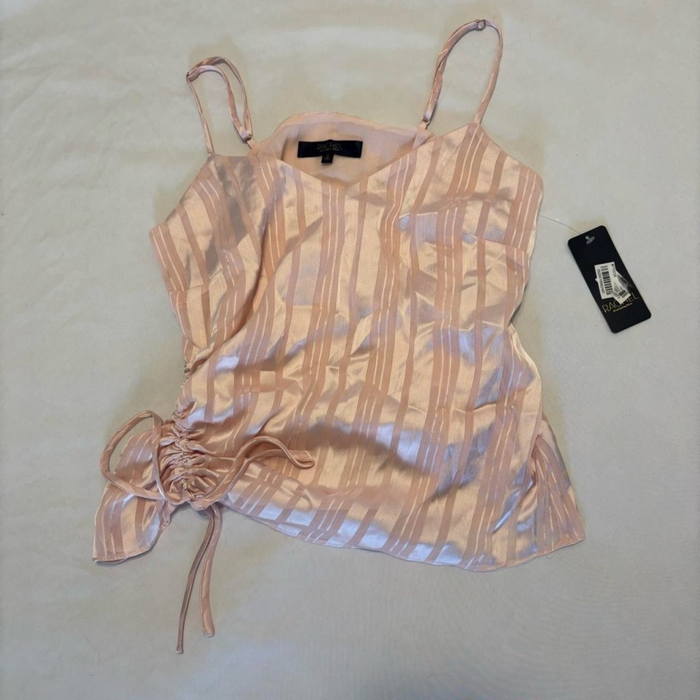 NWT RACHEL Rachel Roy Pink Striped Camisole